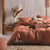 Nimes Rust Quilt Cover Set