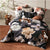 Silvia Black Quilt Cover Set