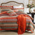Mirrah Red Cotton Coverlet Set