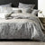 Cubana Taupe Quilt Cover Set