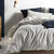 Ellington Indigo Quilt Cover Set