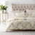 Fabiano Neutral Quilt Cover Set