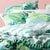 Martinique Aqua Oblong Cushion (35 x 55cm)