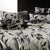 Nia Black Square Cushion (50 x 50cm)
