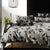 Nia Black Quilt Cover Set