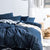 Oki Indigo Quilt Cover Set