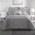 Pembroke Silver Quilt Cover Set