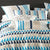 Ryder Blue Long Cushion COVER ONLY (30 x 60cm)