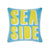 Sea Side Turquoise Cushion (45 x 45cm)