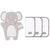 Grey Elephant Wash Mitt