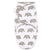 Grey Elephant Swaddle Wrap Size 0 to 3