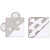 Grey Elephant Character Hooded Towel (76 x 76cm)