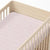 Floral Vine Pink Cot Fitted Sheet