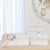 Blush Pompom 3 Piece Woven Storage Set