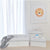 Grey Pompom 3 Piece Woven Storage Set