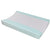 Aqua Stripe Towelling Jersey Change Pad Cover