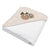 Happy Sloth Hooded Towel (75 x 75cm)