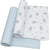 Mason 2 Pack Jersey Wrap (100 x 100cm)