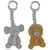 Savanna Babies 2pk Stroller Toys Lion & Elephant