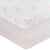 2 PACK Jersey COT Fitted Sheet Swan Princess Pink Stripe