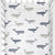 Oceania Cot Fitted Sheet Whales