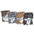 Animal Print Velboa Blanket - Zebra Black (75 x 100cm)