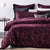 Odette Aubergine Quilt Cover Set