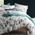 Bahama Silver Quilt Cover Set