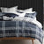 Charlie Navy Quilt Cover Set