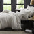 Delaney White Quilt Cover Set