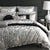 Haley Silver Quilt Cover Set