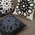 Inka BLACK Square Cushion