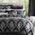 Marcella Navy Quilt Cover Set