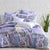 Bessie Lilac Quilted Quilt Cover Set