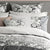 Colette Silver Square Cushion (41 x 41cm)