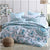 Dali Teal Quilt Cover Set