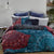 Daisy Blue Quilt Cover Set