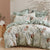 Elise Sage Quilt Cover Set