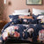 Hope Navy Quilt Cover Set