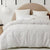 Idaho White Quilt Cover Set