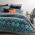 Nomad Teal Quilt Cover Set