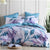 Teagan Lilac Quilt Cover Set