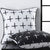 Rio Black Square Cushion (45 x 45cm)