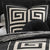 Santos Black European Pillowcase