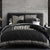 Santos Black Quilt Cover Set