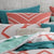 Trig Coral European Pillowcase