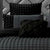 Cossette Grey European Pillowcase Pair