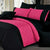 Falcon Hot Pink Quilt Cover Set