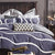 Marley Grey Wave Quilt Cover Set