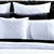 Lamere White European Pillowcase Pair